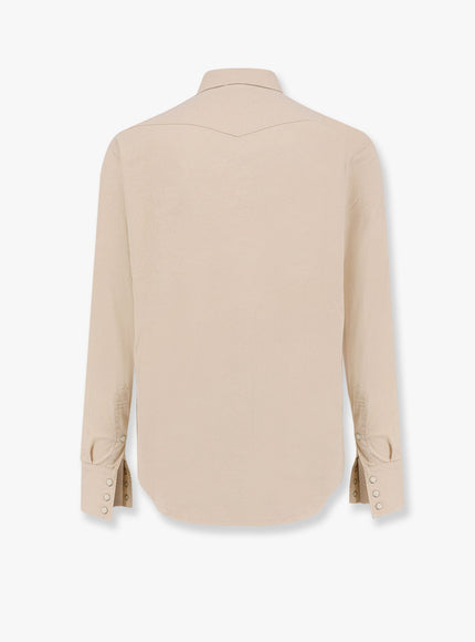 Tonywack Washed Denim Distressed Western Shirt