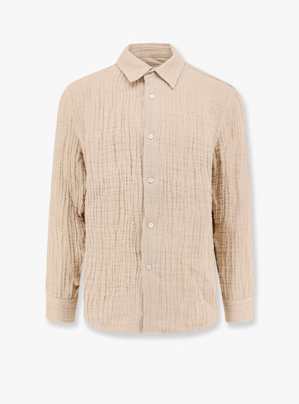 Tonywack Double Weave Linen Shirt Beige