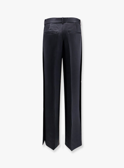 Toteme Viscose Blend Trouser With Slits