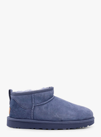 Ugg Classic Ultra Mini Suede Ankle Boots Blu