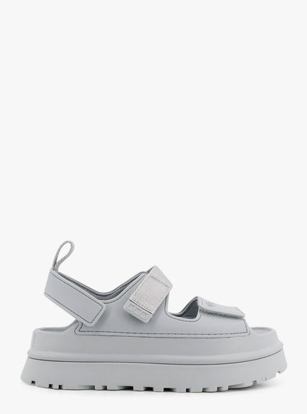 Ugg Rubber Sandals With Ugg Embossed Detail Blu