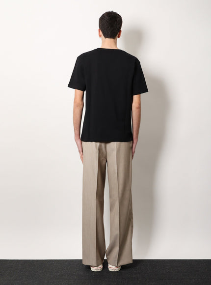 Valentino Cotton T-Shirt With Chez Valentino Print