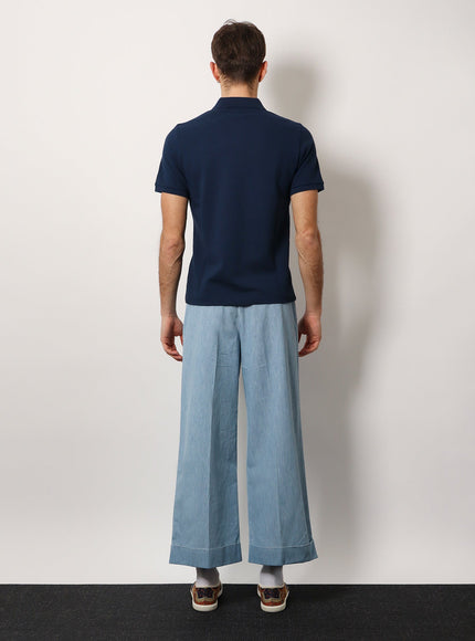 Valentino Cotton Piquet Polo Shirt With Vlogo Embroidery