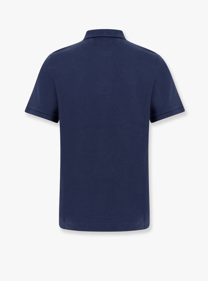 Valentino Cotton Piquet Polo Shirt With Vlogo Embroidery