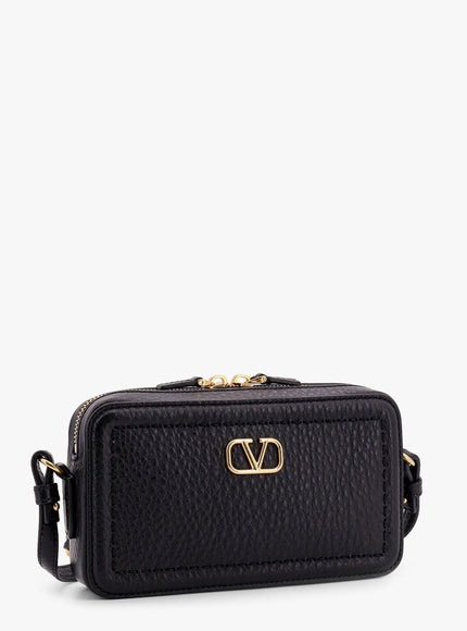 Valentino Garavani Valentino Garavani Alltime Leather Shoulder Bag With Vlogo Signature Detail