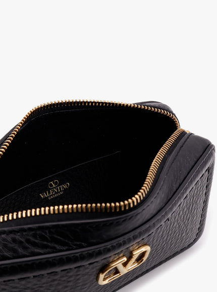 Valentino Garavani Valentino Garavani Alltime Leather Shoulder Bag With Vlogo Signature Detail