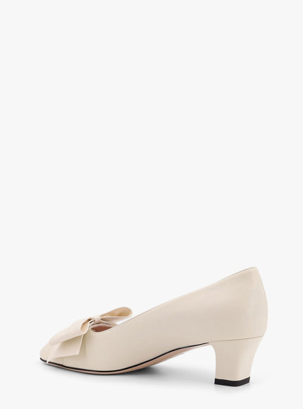 Valentino Garavani Bowow Leather Pump With Bow Detail