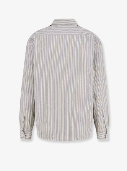 Woodbird Striped Cotton Blend Shirt