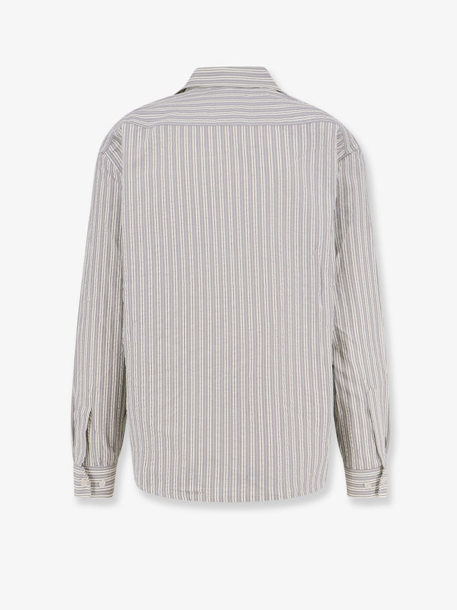 Woodbird Striped Cotton Blend Shirt
