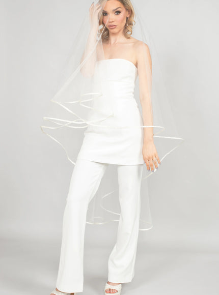 Ariel Taub 2600 Ribbon Veil