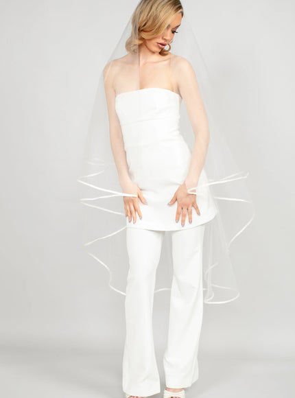 Ariel Taub 2600 Ribbon Veil