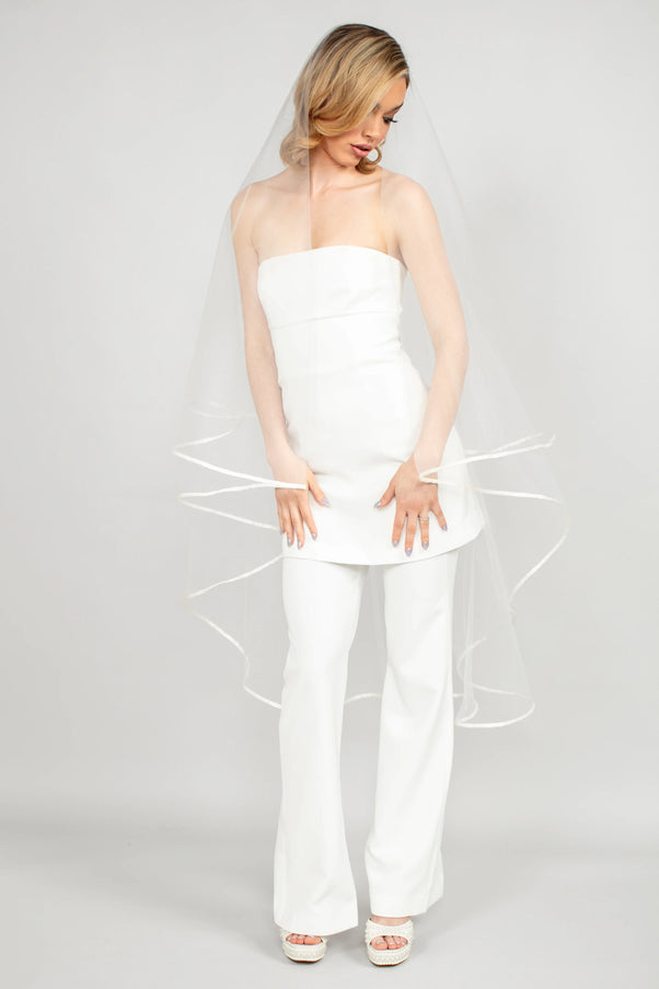 Ariel Taub 2600 Ribbon Veil