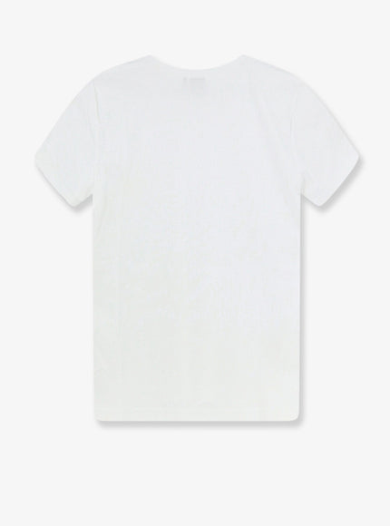 Dior Cotton T-Shirt With Tone-On-Tone Embroidered Cd Logo