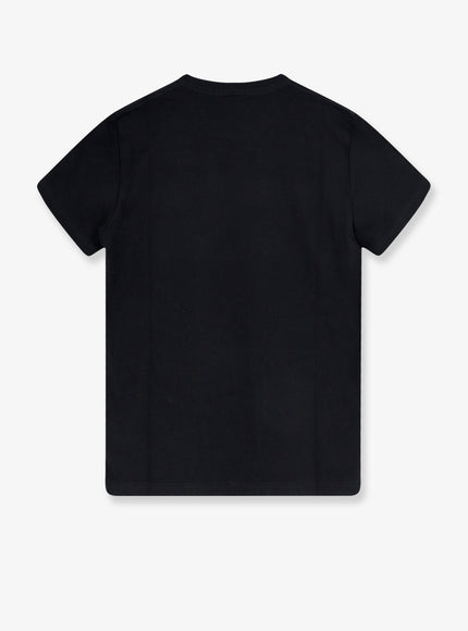 Dior Cotton T-Shirt With Tone-On-Tone Embroidered Cd Logo