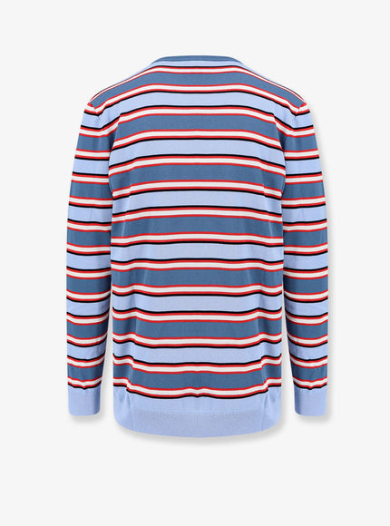 Dior Cotton Sweater With Striped Pattern