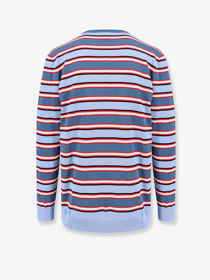 Dior Cotton Sweater With Striped Pattern