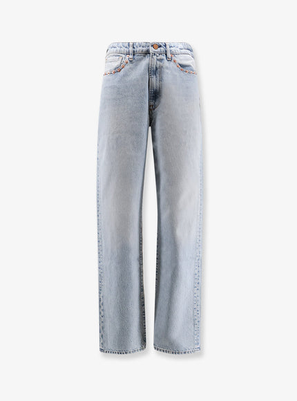 3X1 Josephine Blue Denim Jeans Artic Blue