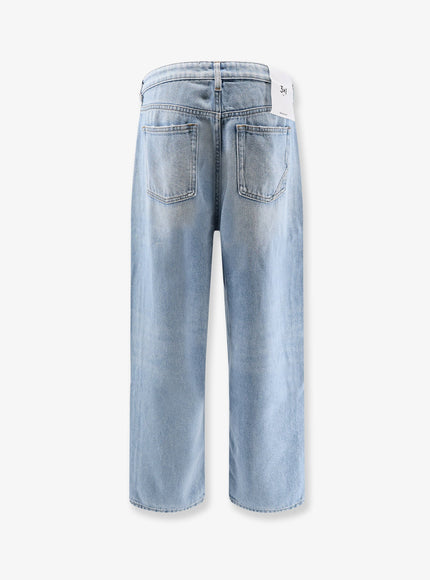 3X1 Sabina Girlfriend Blue Denim Jeans