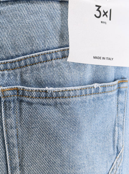 3X1 Sabina Girlfriend Blue Denim Jeans