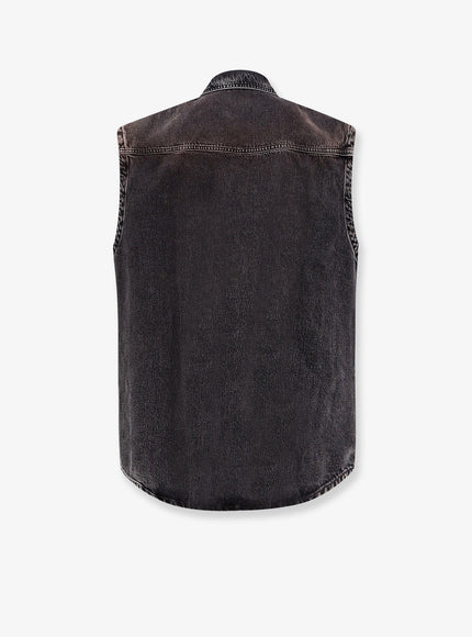 3X1 Black Denim Oversize Shirt