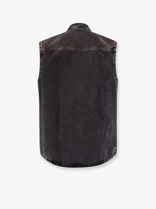 3X1 Black Denim Oversize Shirt