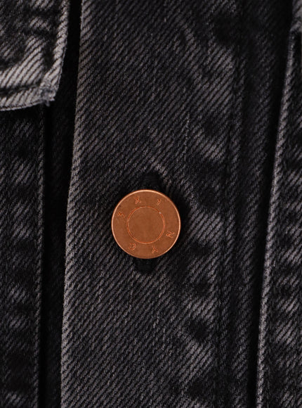 3X1 Black Denim Oversize Shirt