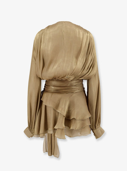 Actualee Flounced Mini Dress