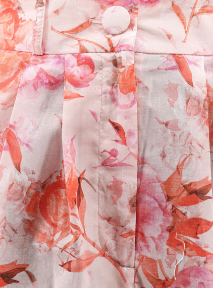 Actualee Printed Cotton Shorts