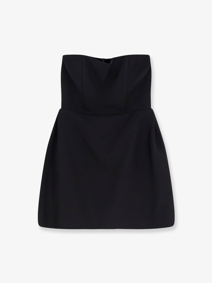 Actualee Mini Dress With Stays Black
