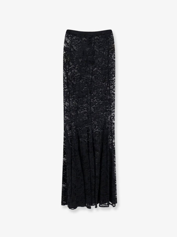 Actualee Lace Skirt Black