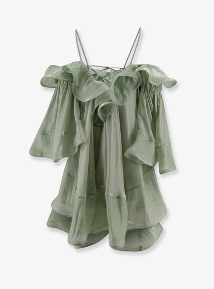 Actualee Dress With Rouches