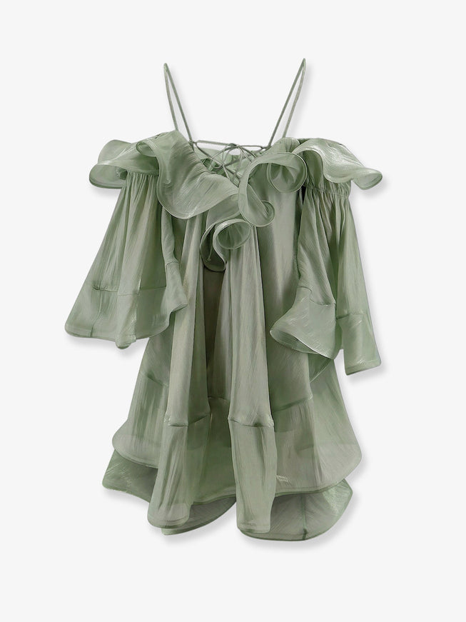 Actualee Dress With Rouches