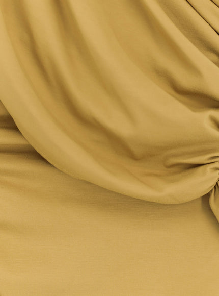 Actualee Draped Long Dress
