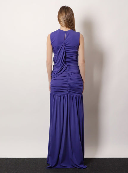 Actualee Draped Long Dress
