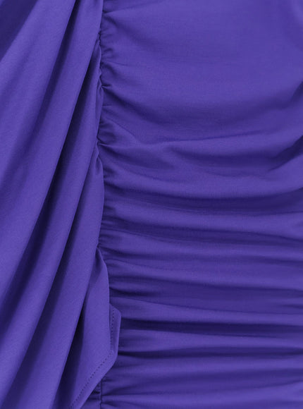 Actualee Draped Long Dress