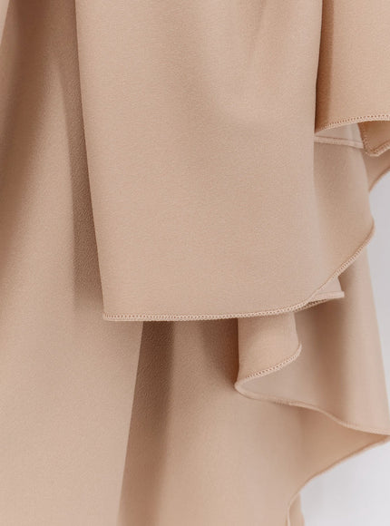 Actualee Long Dress With Satin Band