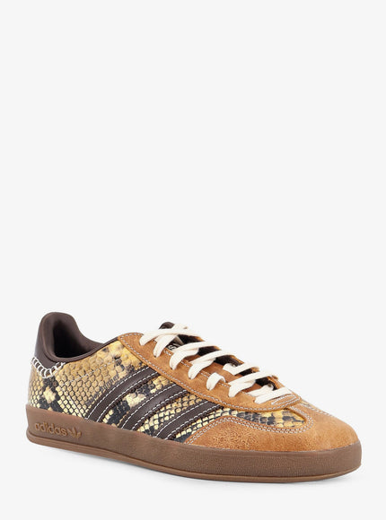 Adidas X Wales Bonner Wb Gazelle Snake Leather Sneakers With Python Print
