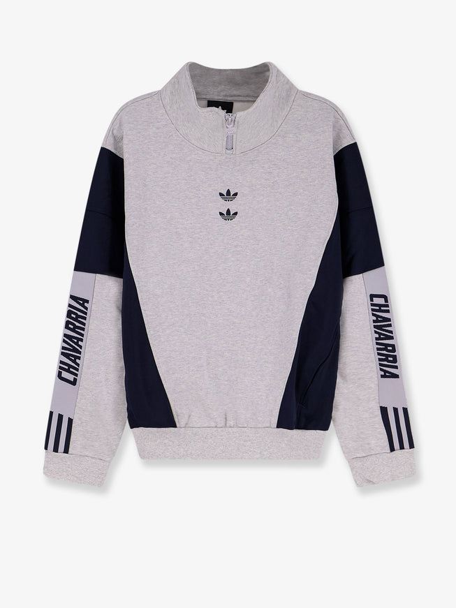 Adidas X Willy Chavarria Watsonville Cotton And Recycled Material Sweatshirt Nero