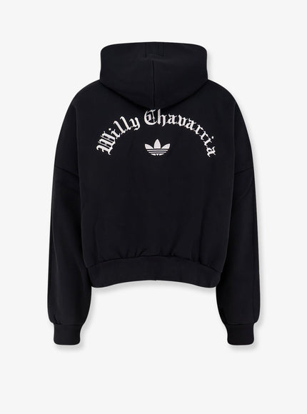 Adidas X Willy Chavarria Cotton Blend Sweatshirt With Embroidered Logo On The Front