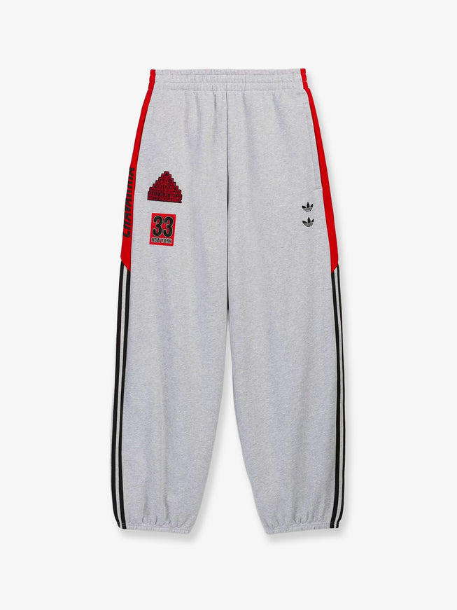 Adidas X Willy Chavarria Cotton Blend Trousers Lgreyh