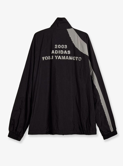 Adidas Y-3 Water-Repellent Nylon Jacket With Front Logo