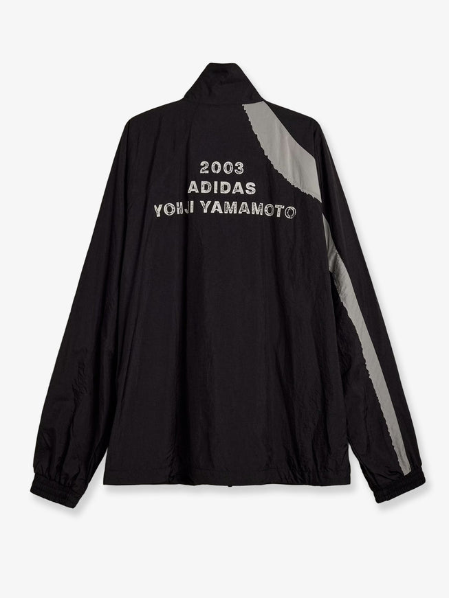 Adidas Y-3 Water-Repellent Nylon Jacket With Front Logo