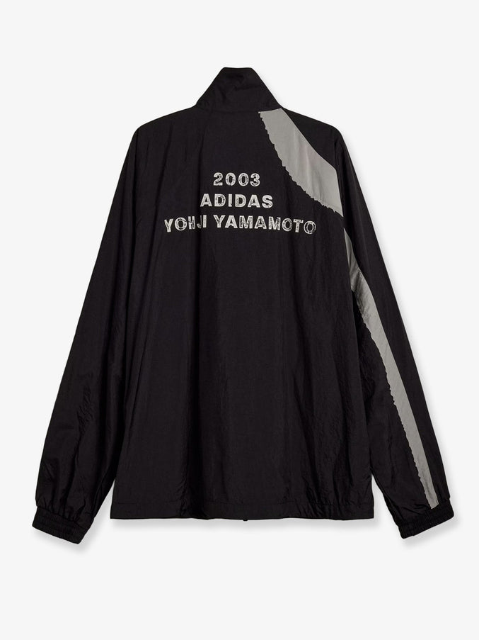 Adidas Y-3 Water-Repellent Nylon Jacket With Front Logo