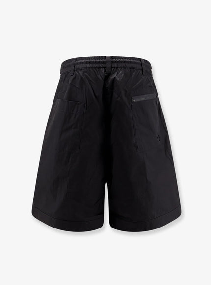 Adidas Y-3 Cotton Blend Cargo Bermuda Shorts