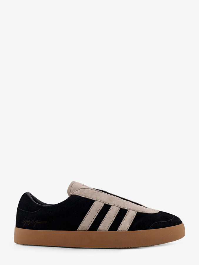 Adidas Y-3 Y-3 Gazelle Suede Sneakers With Engraved Logo On The Side Black