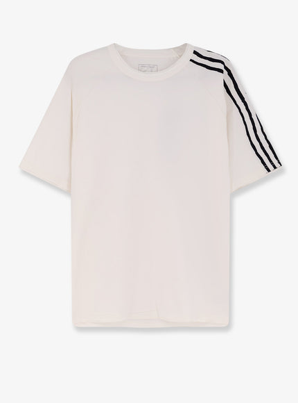 Adidas Y-3 Cotton T-Shirt Beige