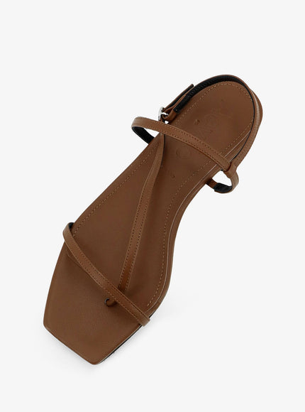 Aeyde Ella Flat Leather Sandals