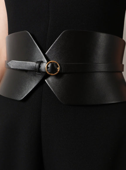 Leather Bustier Belt