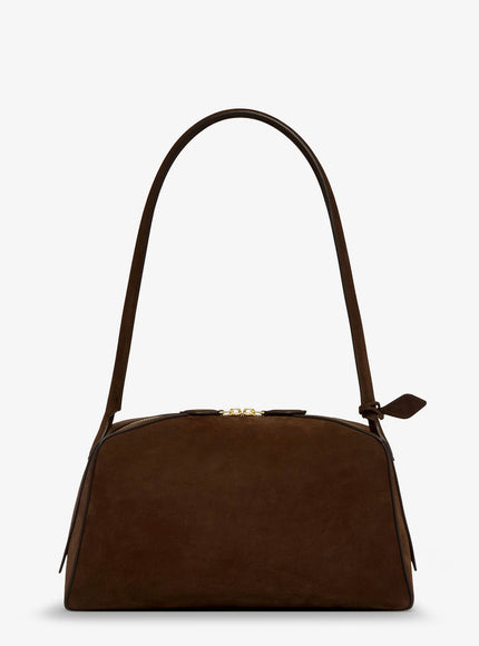 Alaia Nabuck Le Bouledogue Shoulder Bag