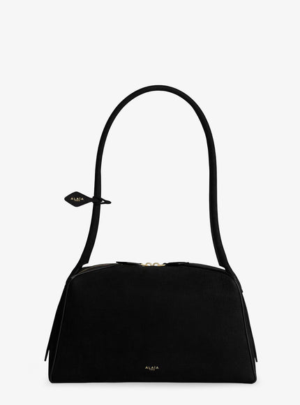 Alaia Nabuck Le Bouledogue Shoulder Bag Uni Noir